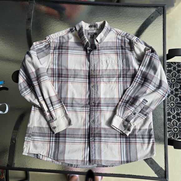 Eddie Bauer Men's Eddie's Favorite Classic Fit Shirt Flannel Size XL - Picture 3 of 7